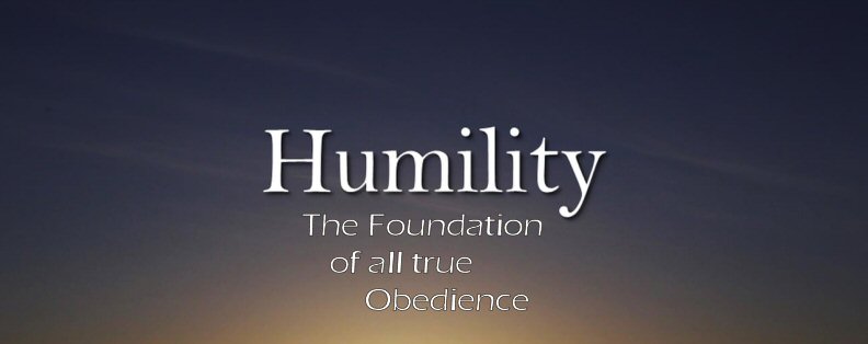 Thought for Today – Humility –