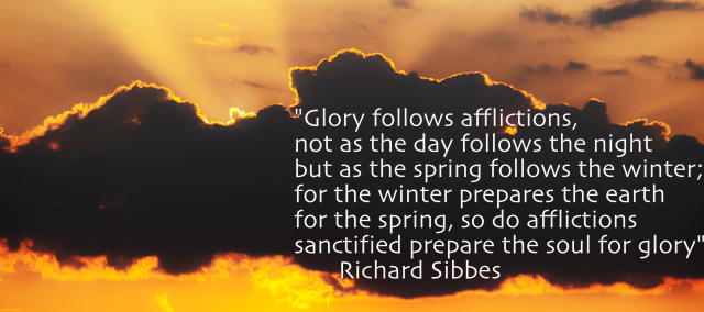 Afflictions and glory