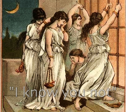 the five foolish virgins